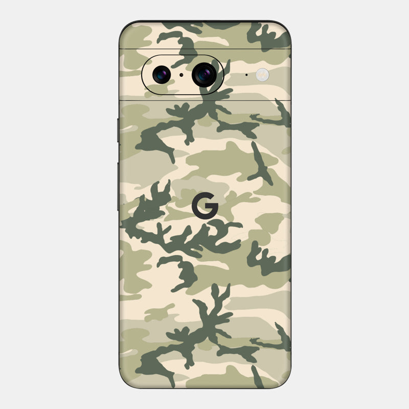 Military Camo Glass Back