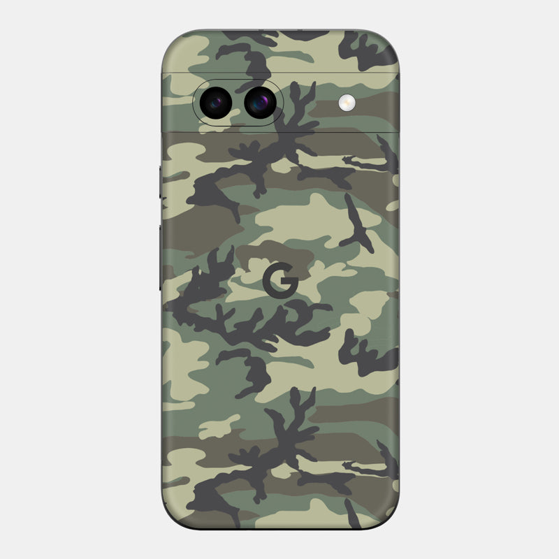 Forest Camo Glass Back
