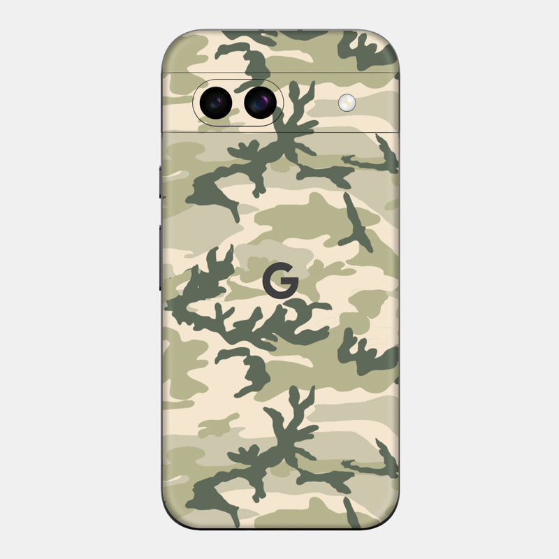 Military Camo Glass Back
