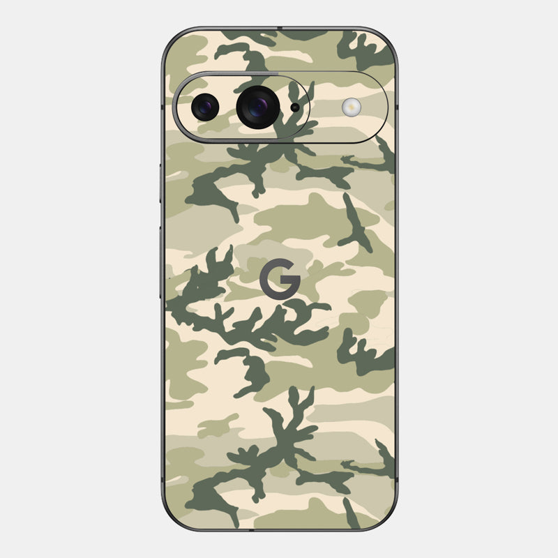 Military Camo Glass Back