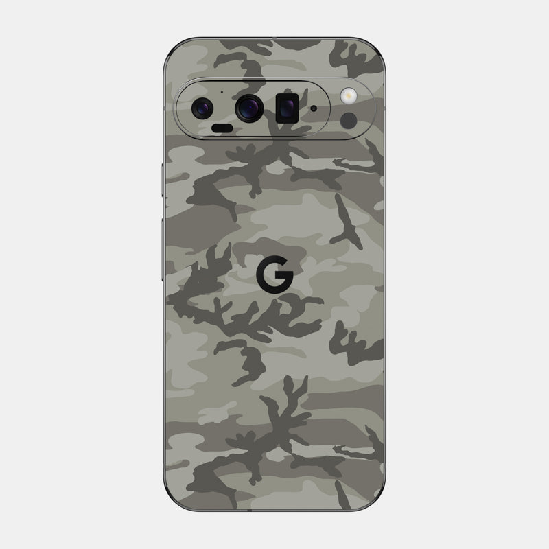 Dessert Camo Glass Back