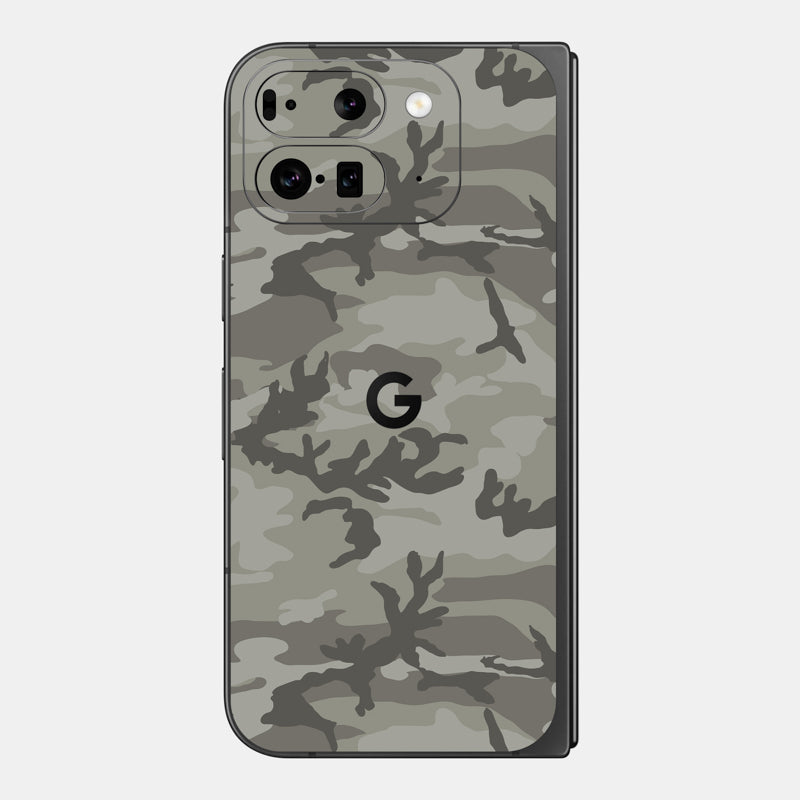 Dessert Camo Glass Back
