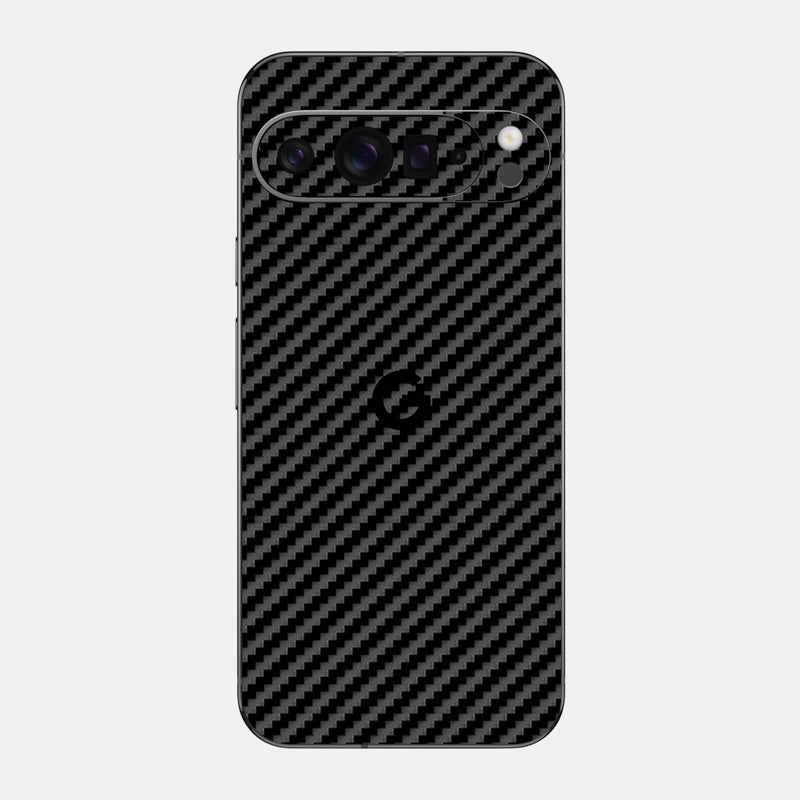 Carbon Fibre Black Glass Back