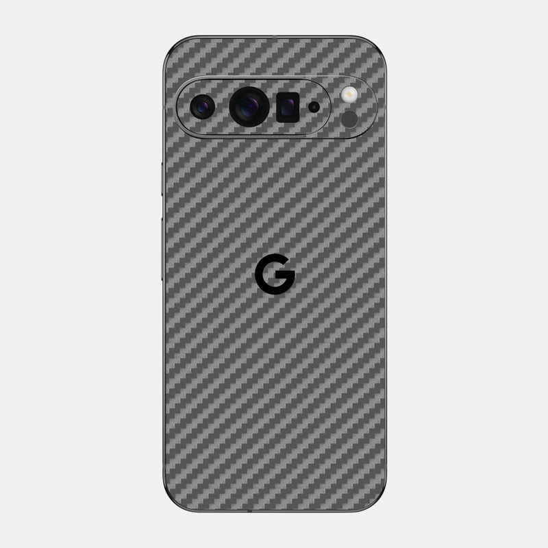 Carbon Fibre Grey Glass Back