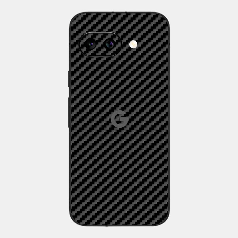 Carbon Fibre Black Glass Back
