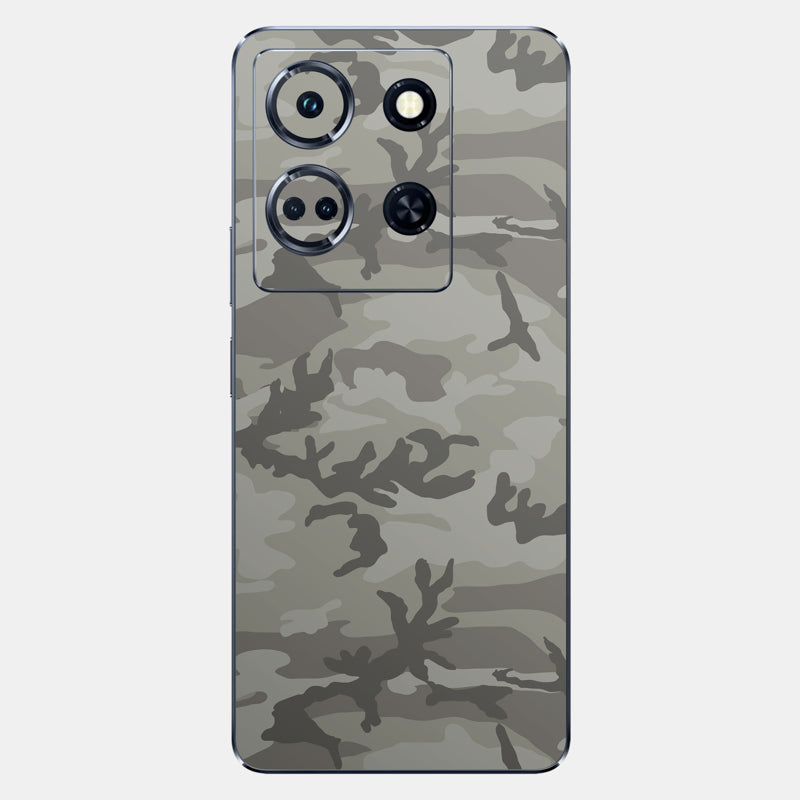 Dessert Camo Glass Back