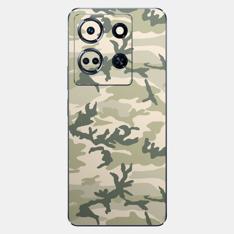 Military Camo Glass Back