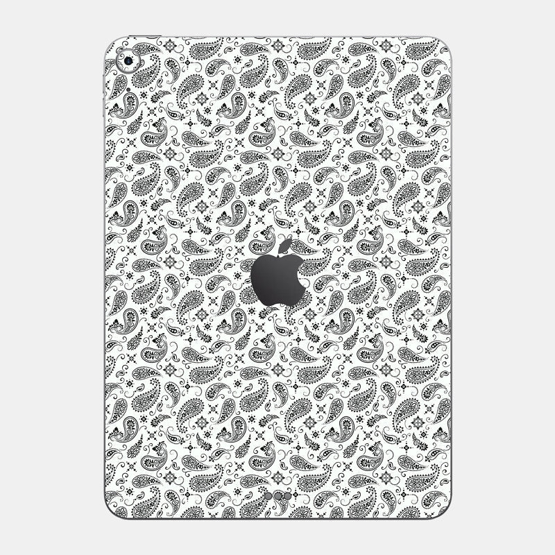 White Paisley Full Body