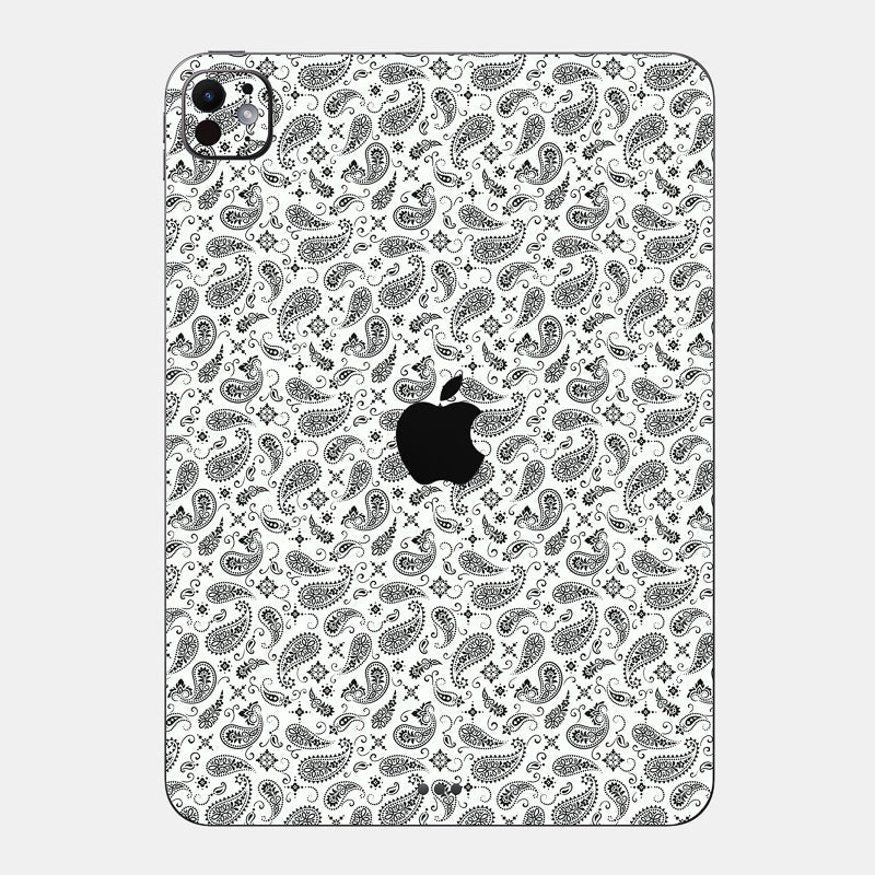 White Paisley Full Body