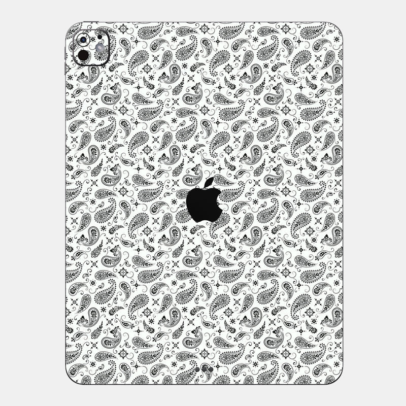 White Paisley Full Body