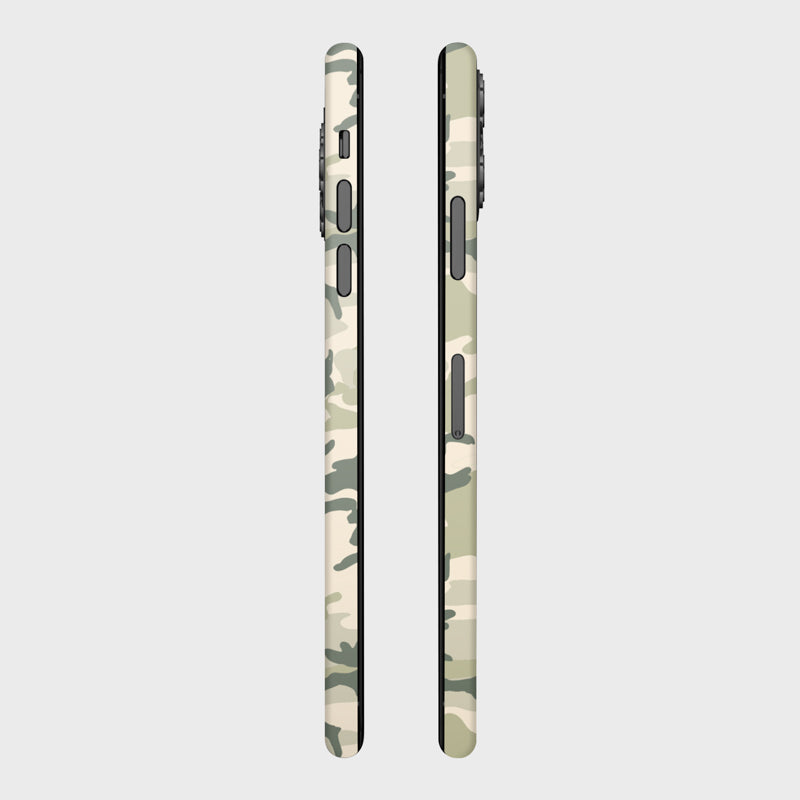 Military Camo Full Back
