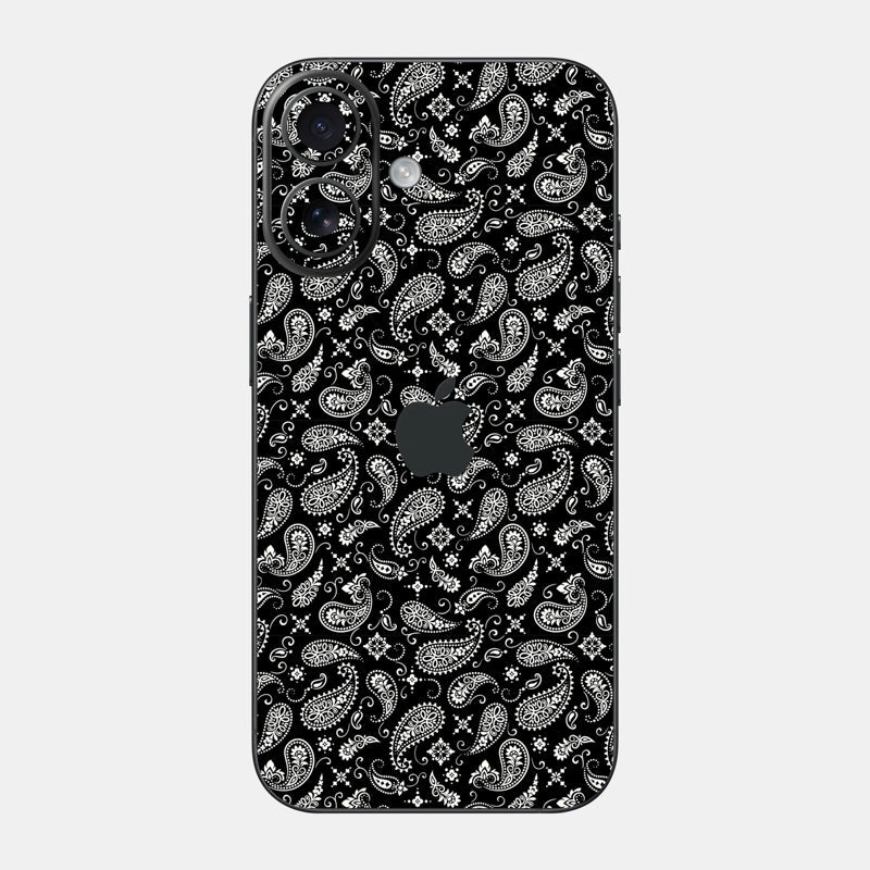 Black Paisley Full Body