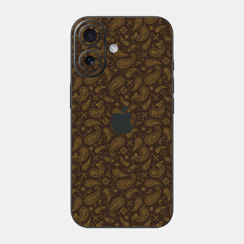 Brown Paisley Full Body