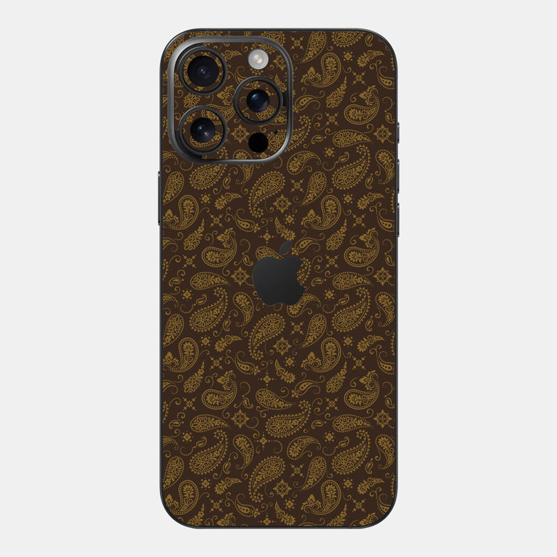 Brown Paisley Full Body