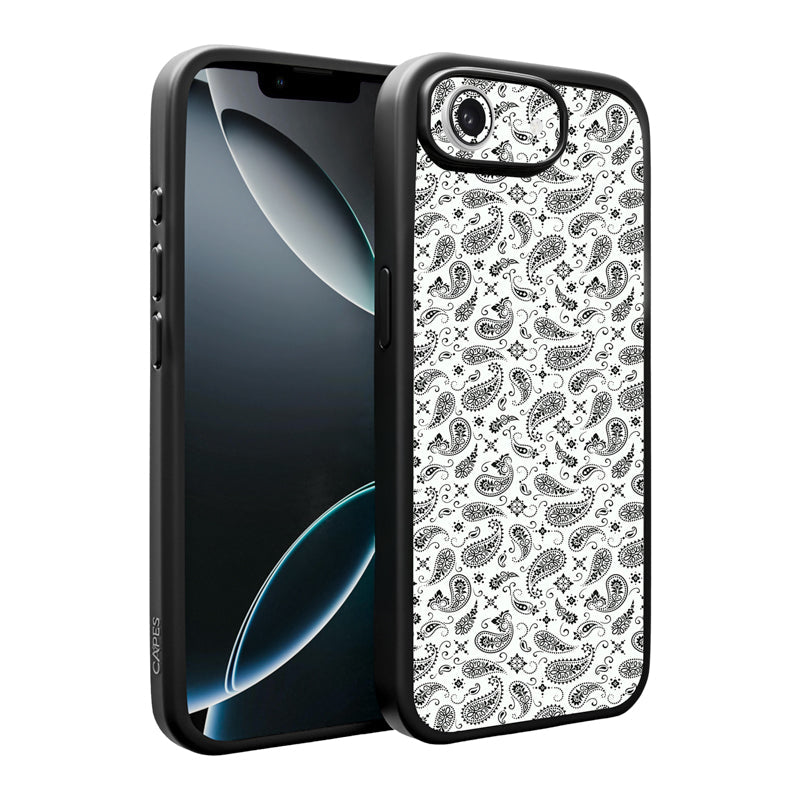 360 White Paisley