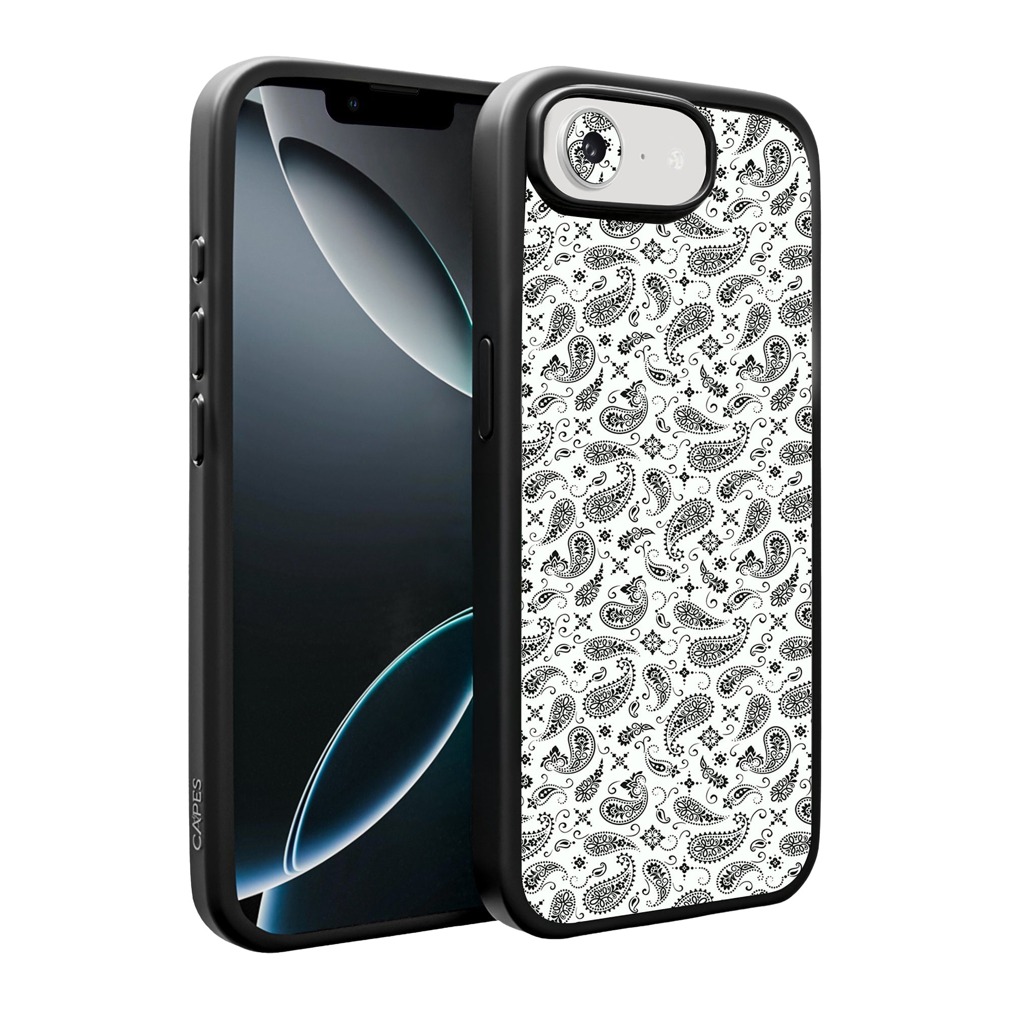 360 White Paisley