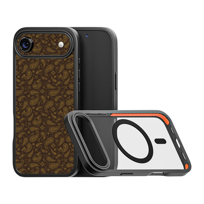 360 Brown Paisley