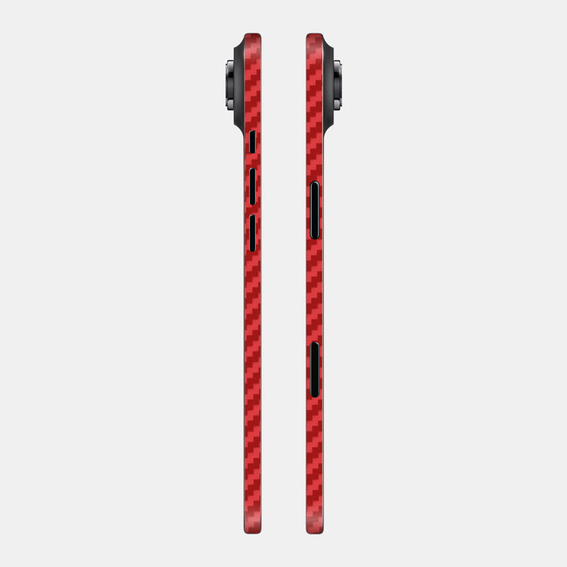 Carbon Fibre Red Full Body