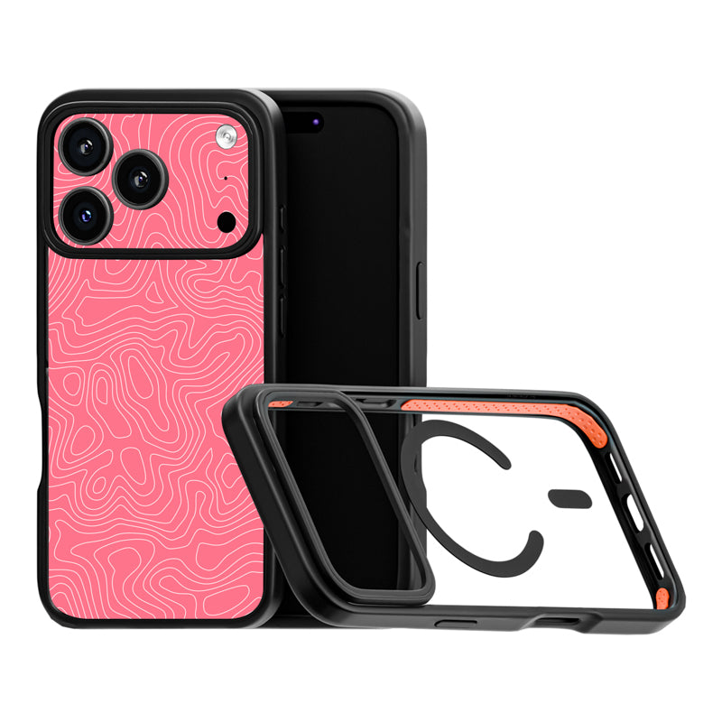 iPhoneアクセサリー CASSETIFY iPhone 17 Pro Impact Case CASETiFY Apple iPhone 17 Pro Max Impact Case Purple Glitter