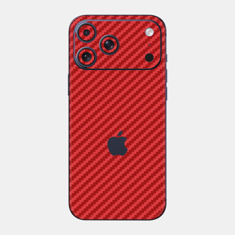 Carbon Fibre Red Full Body