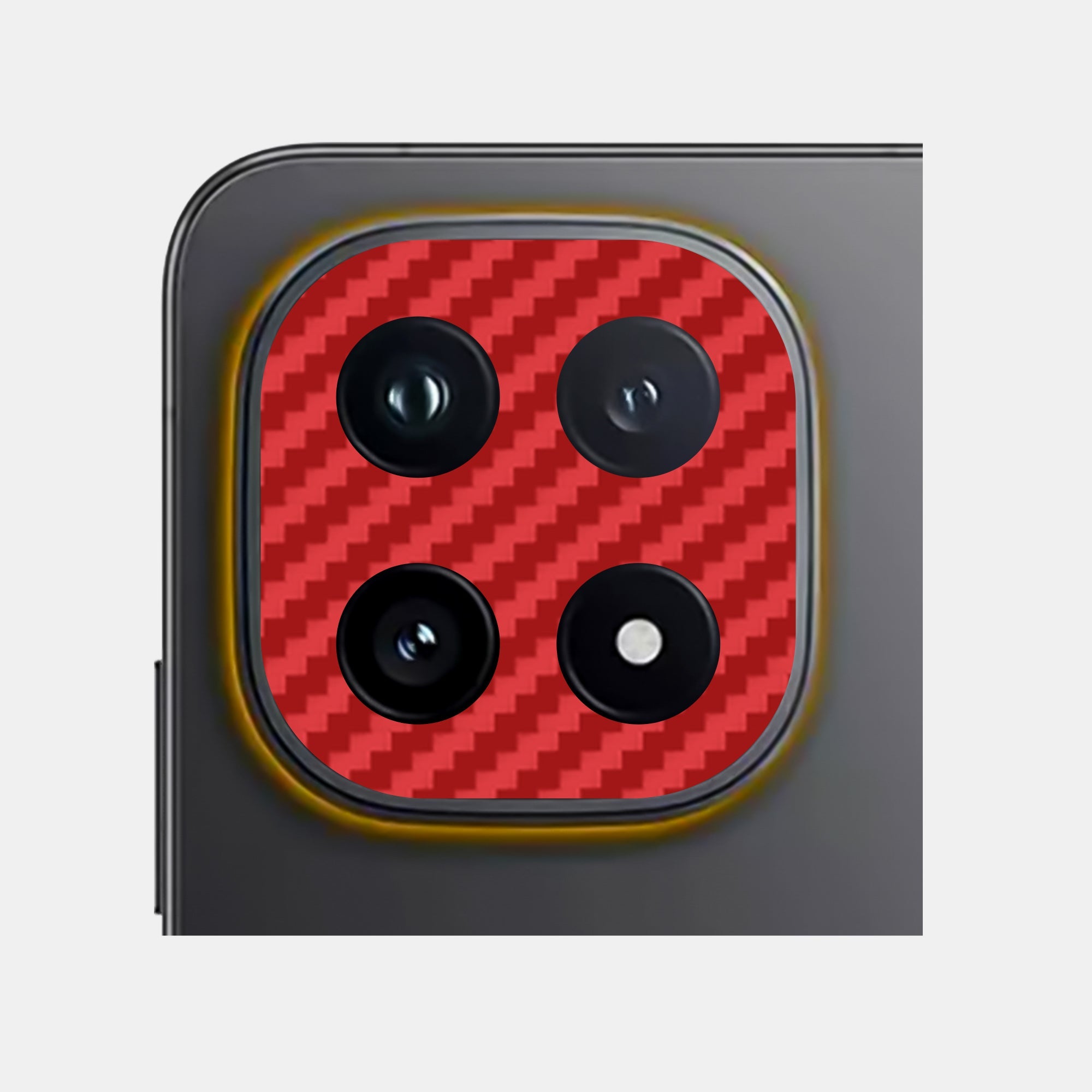 Carbon Fibre Red Pack of 2