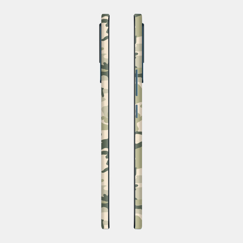Military Camo Full Back