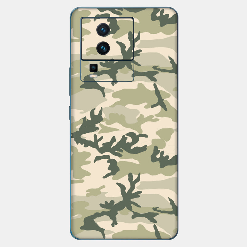 Military Camo Glass Back