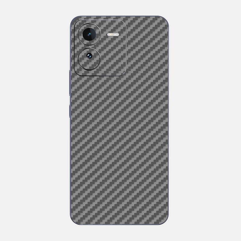 Carbon Fibre Grey Glass Back