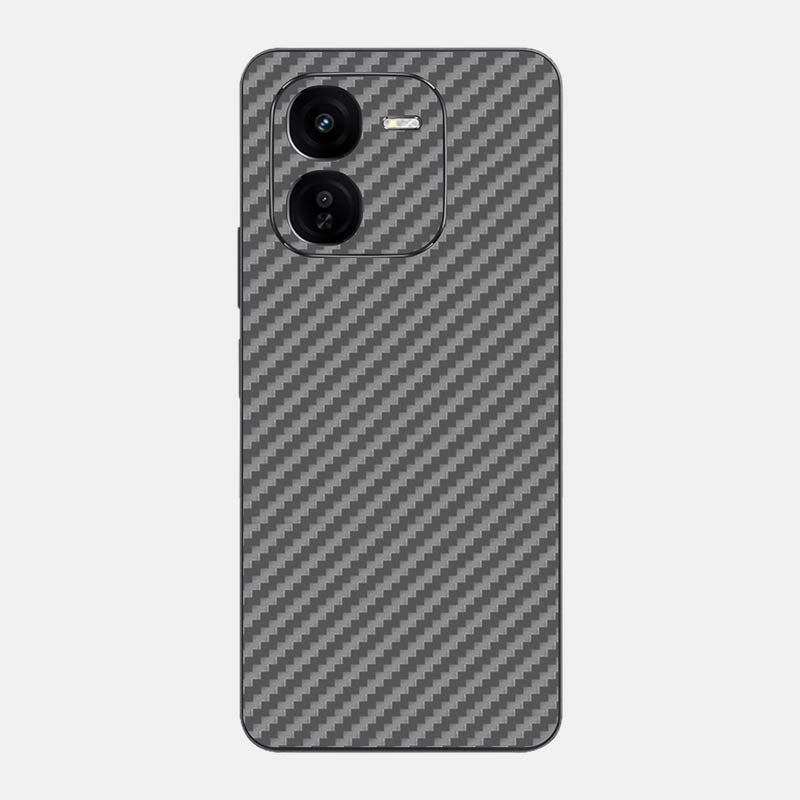 Carbon Fibre Grey Glass Back