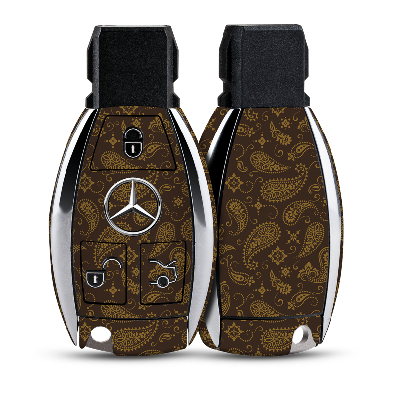 Brown Paisley Key-1