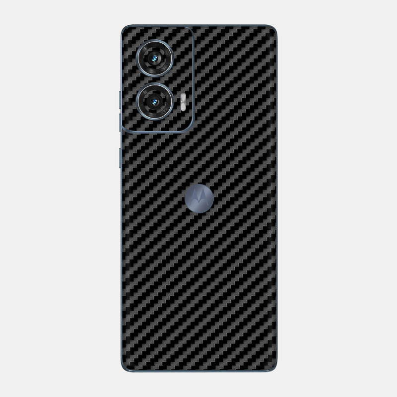 Carbon Fibre Black Glass Back