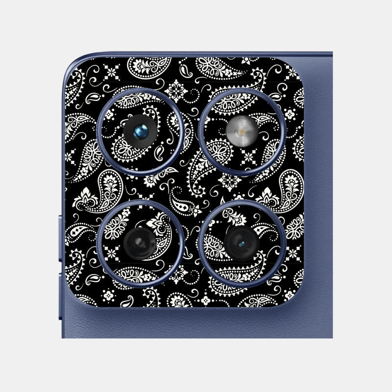 Black Paisley Pack of 2