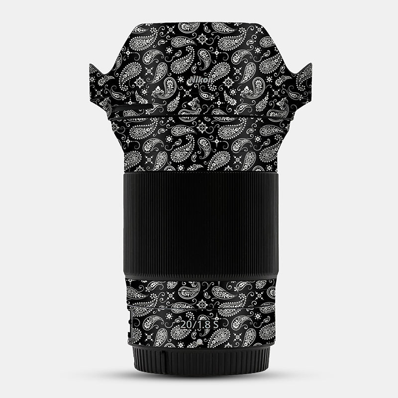 Black Paisley Full Body