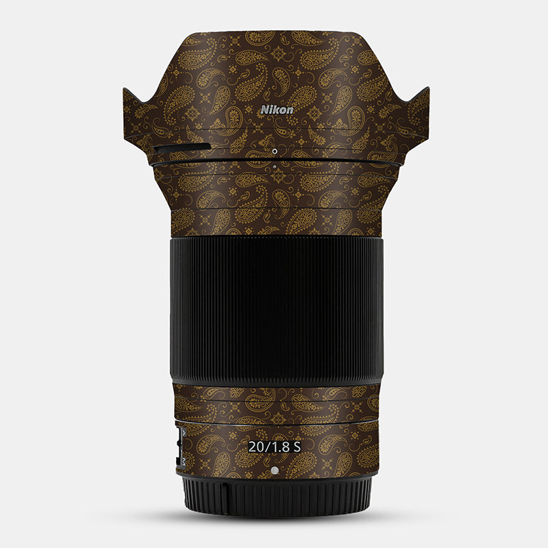 Brown Paisley Full Body