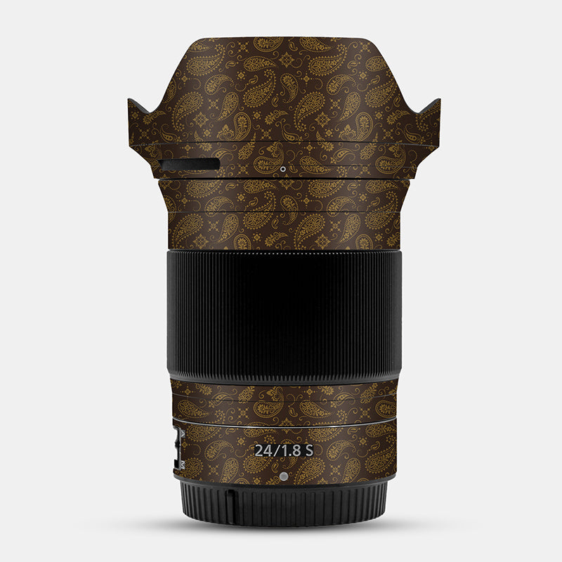 Brown Paisley Full Body
