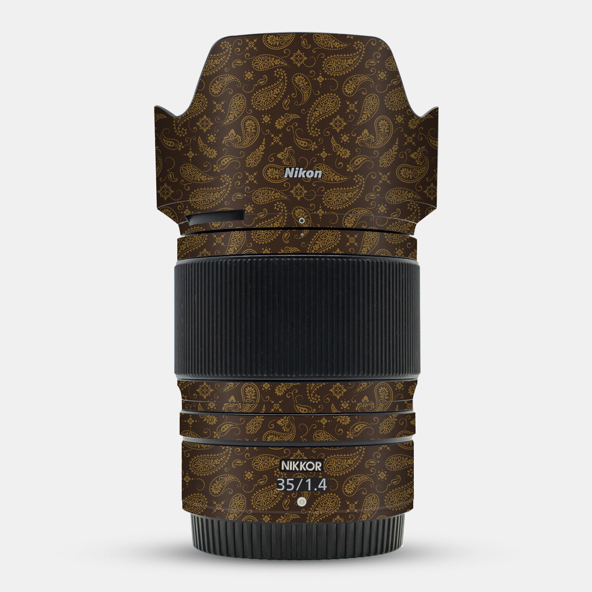 Brown Paisley Full Body