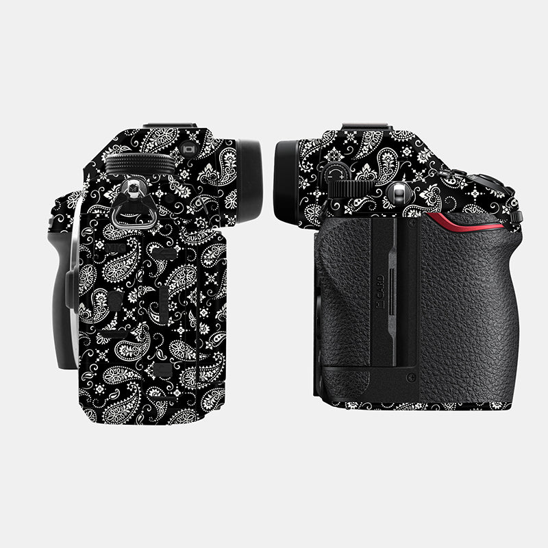 Black Paisley Full Body