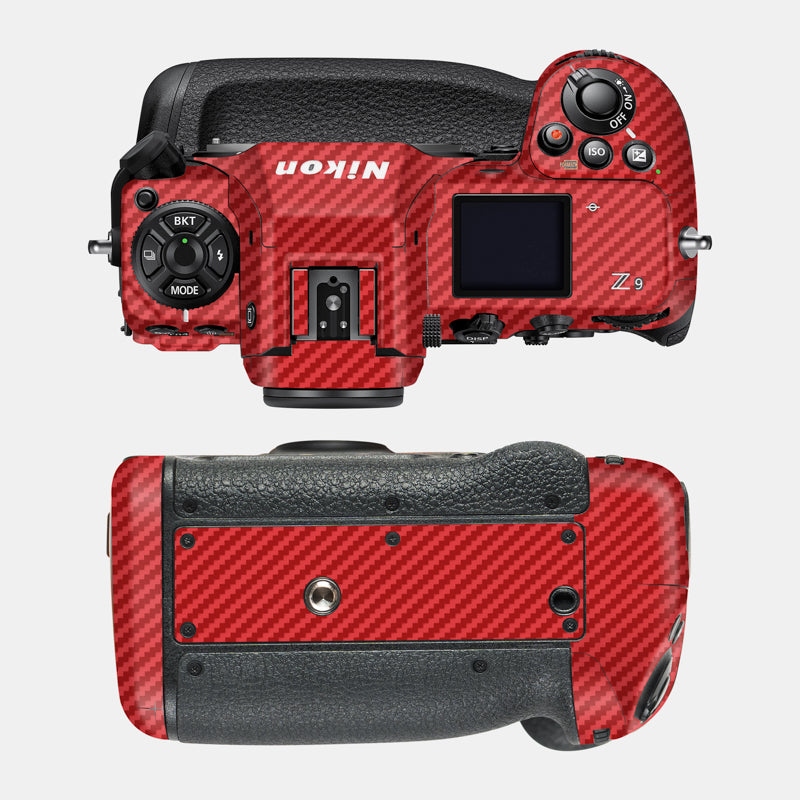 Carbon Fibre Red Full Body