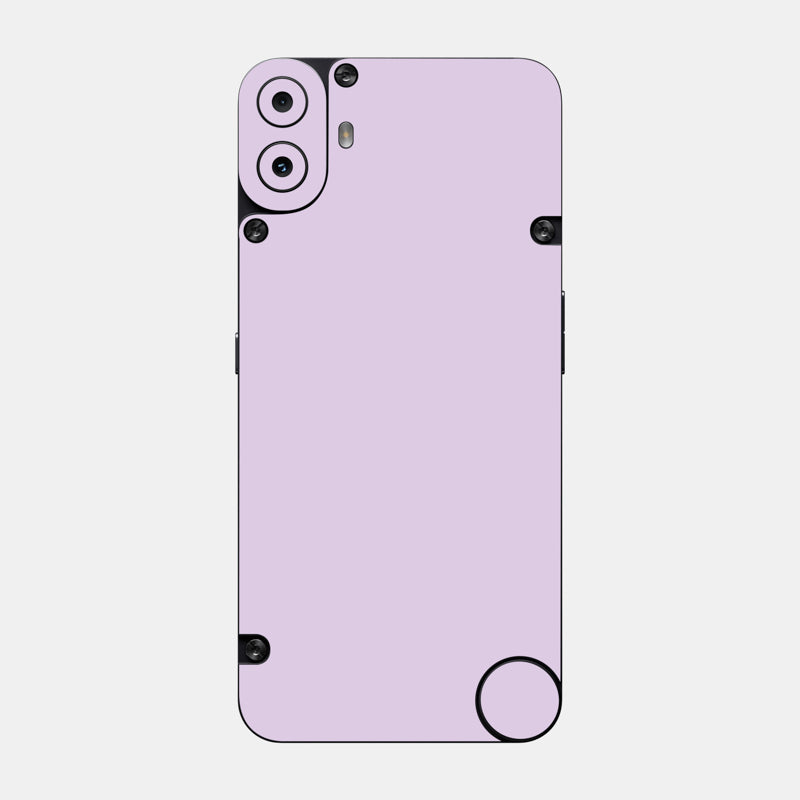 Lilac Glass Back