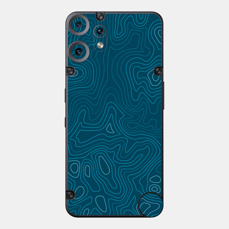 Aqua Glass Back