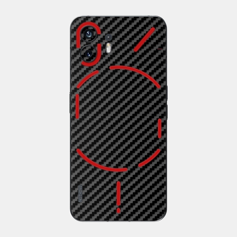 Anything Series - Carbon Fibre Black Glass Back