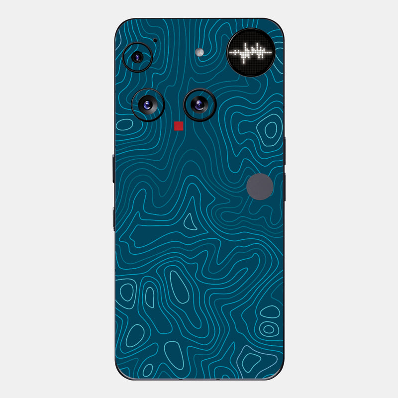 aqua Glass Back