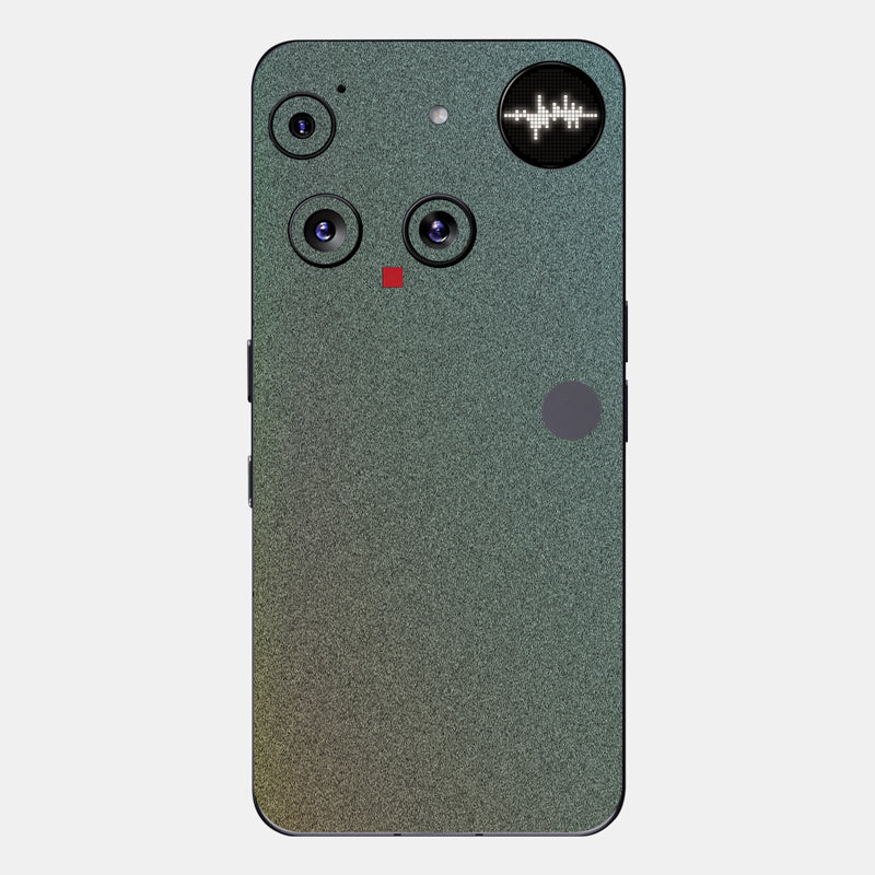 colour flip Glass Back