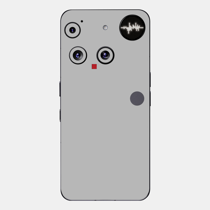 grey Glass Back