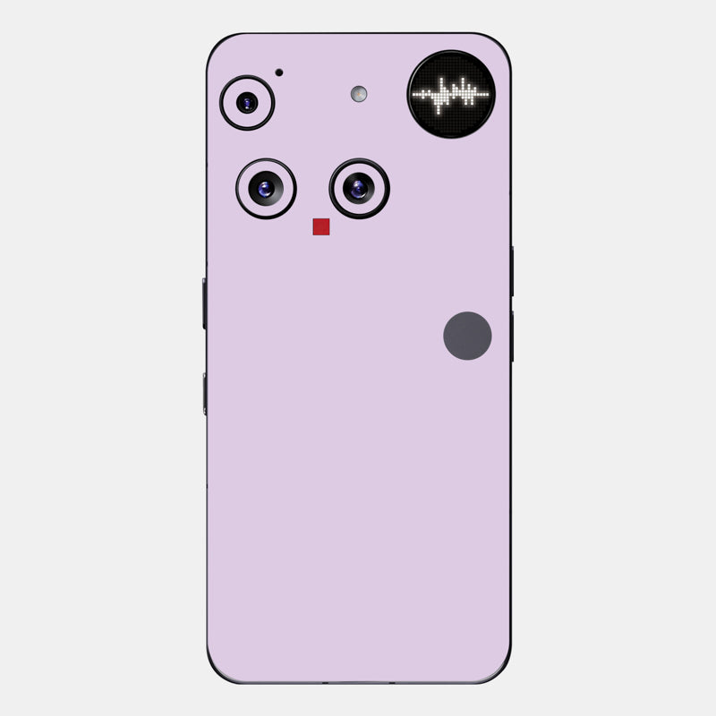 lilac Glass Back