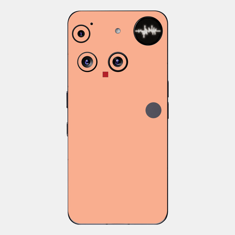 peach Glass Back