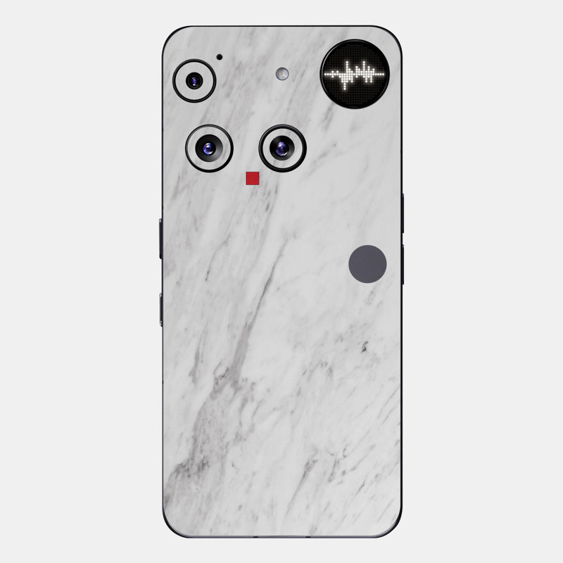 white marble Glass Back