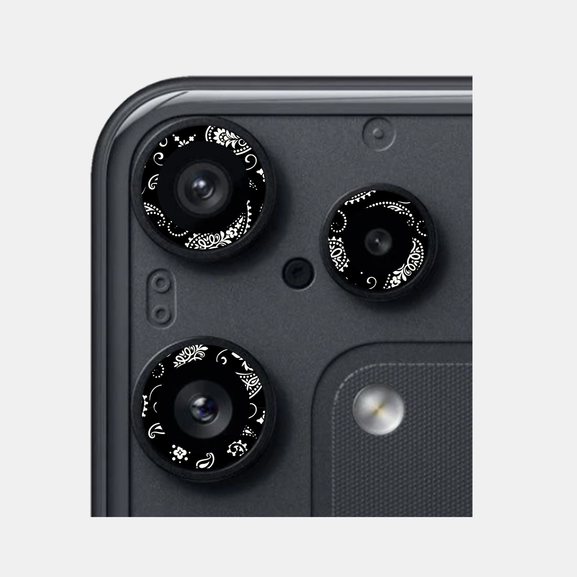 Black Paisley Pack of 2