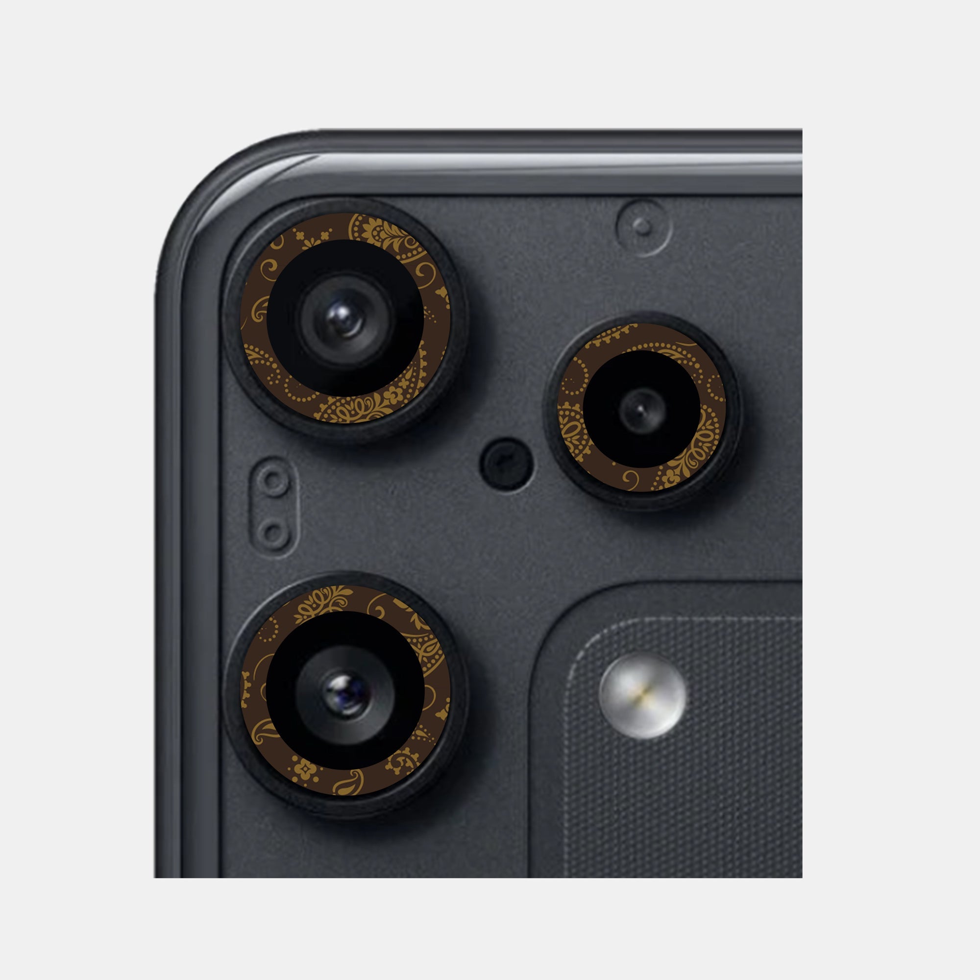 Brown Paisley Pack of 2