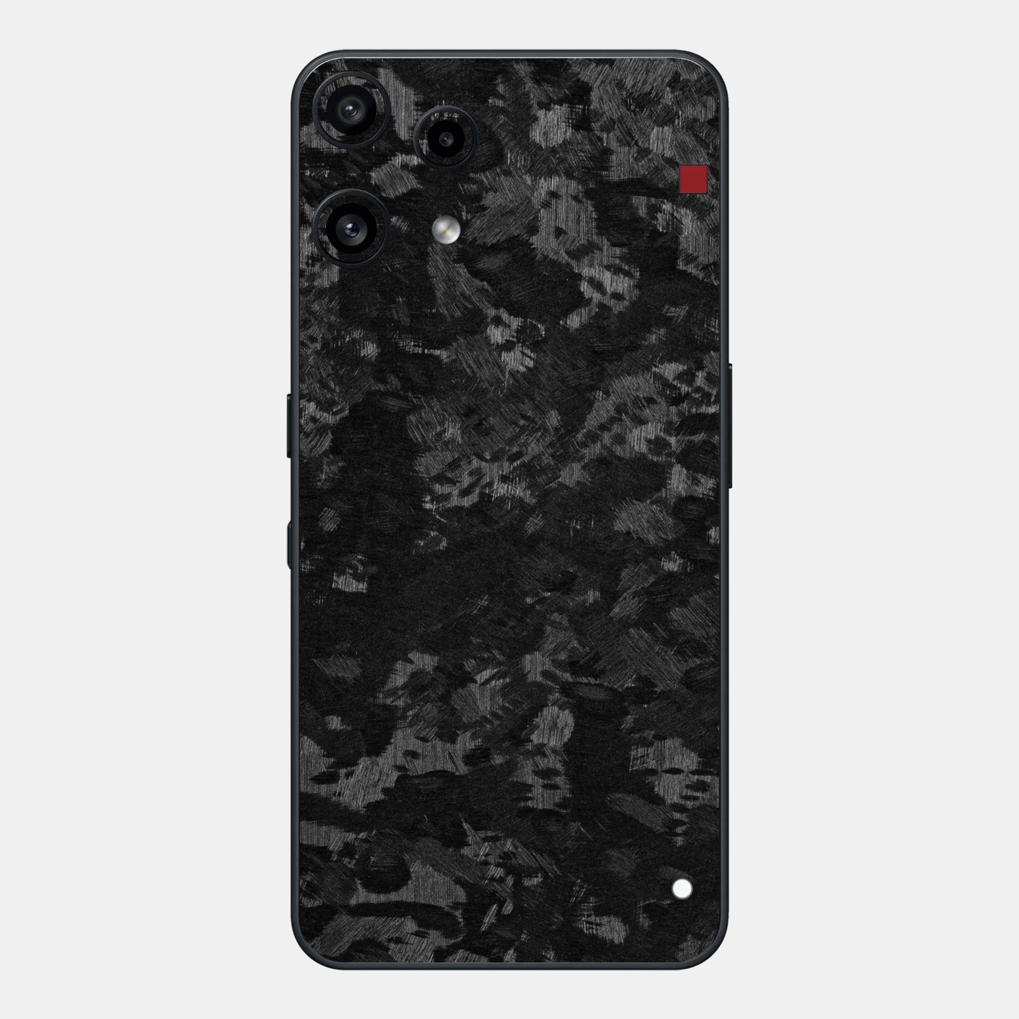 forged carbon Glass Back